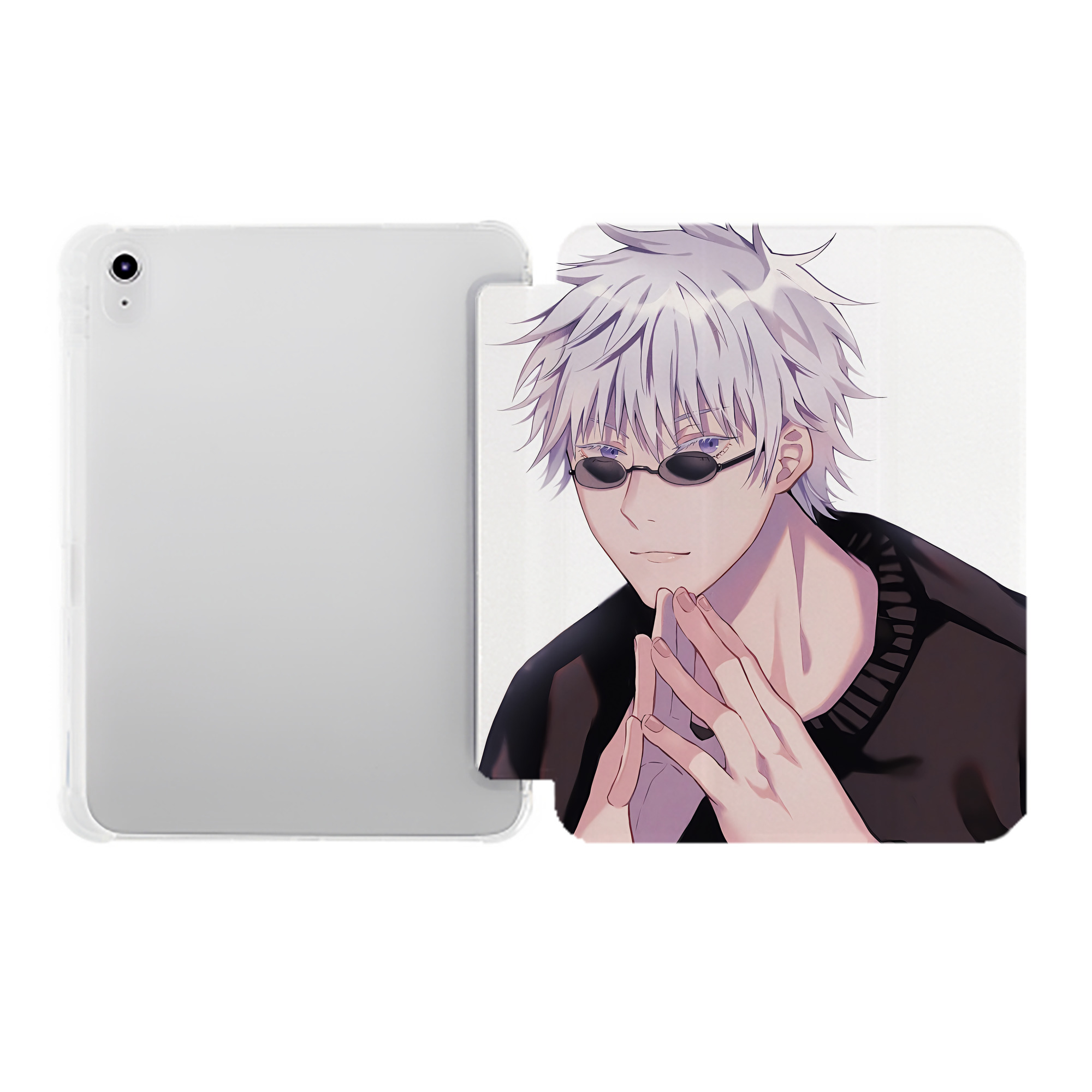 （画像用） SPY×FAMILY间谍家家酒 IPad ケース ペン収納付き 三つ折りスタンド PUレザー×シリコン 対応機種9.5/10.5/10.9インチ